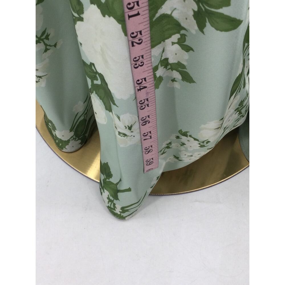 Floral Green Maxi Dress - Picture 5 of 9